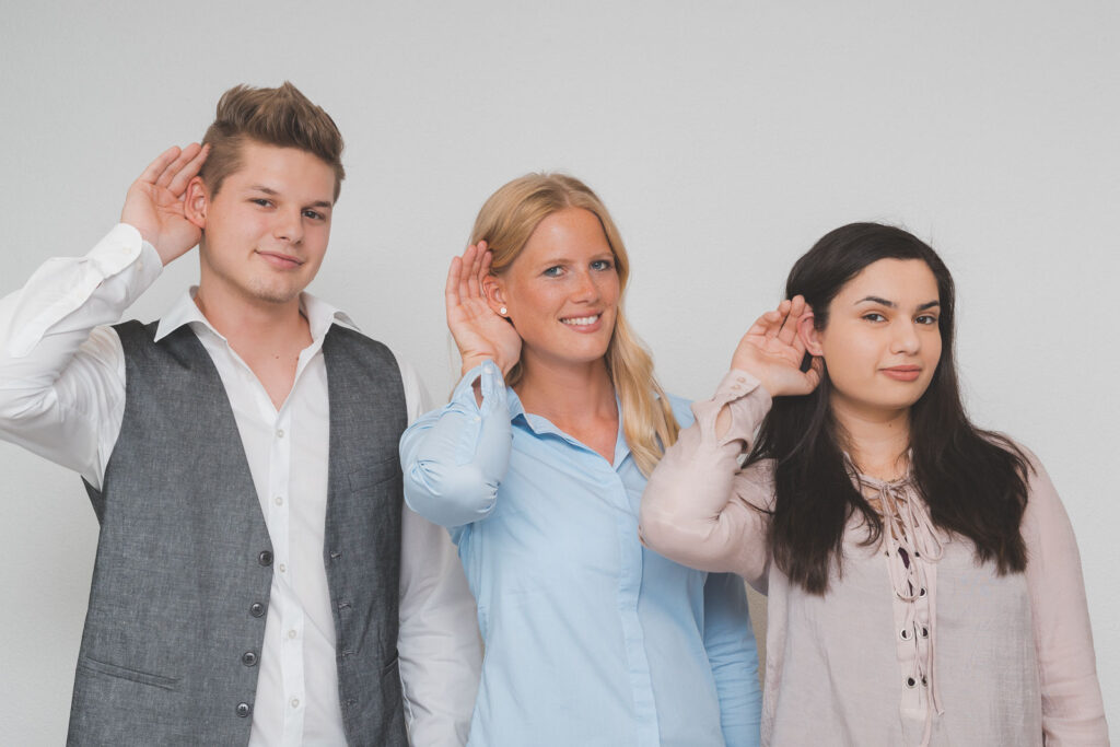 Mitarbeiterportraits für Hörgeräte Stertz in Heubach